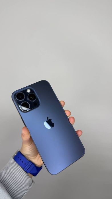 Apple iPhone 15 Pro Max 512GB Blue Titanium 100% Neverlock