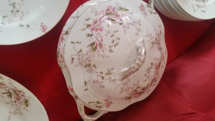 Magnifico jogo de porcelana limoges