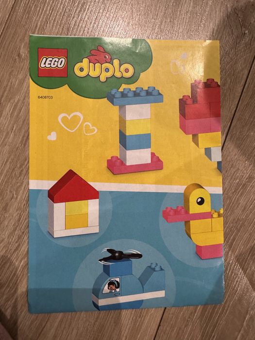 Lego duplo z serduszkiem