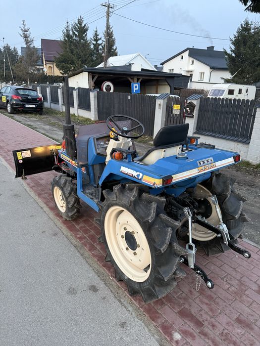 Traktorek japoński iseki landhope 170 4x4 plug do śniegu