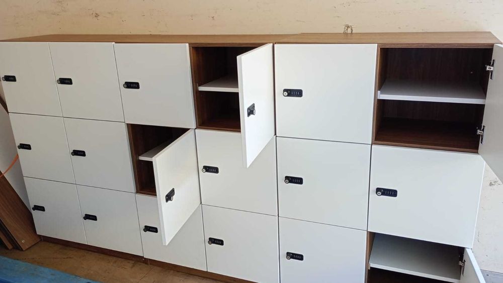 Locker 6 skrytek szafka na dokumenty lockery biuro dom szkoła recepcja