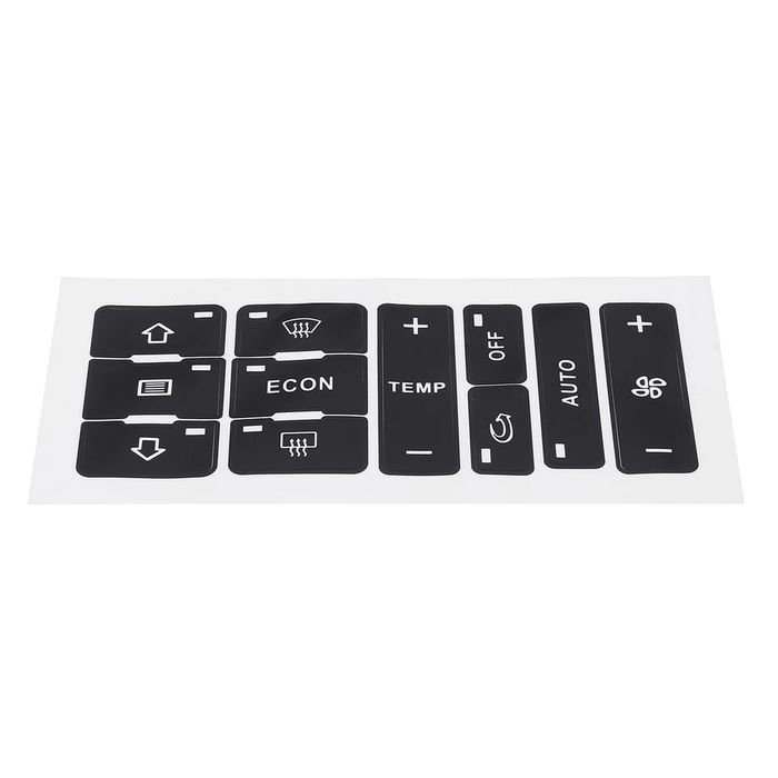 Kit reparação de botões em vinil para audi A3 8L A2 para ac clima