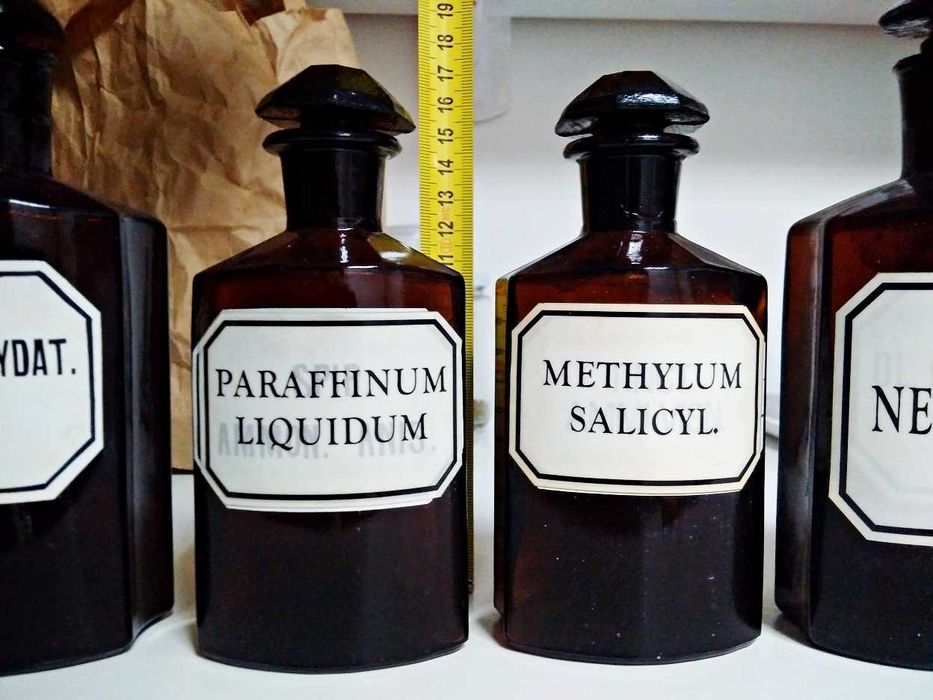 Butelki apteczne sztanglasy