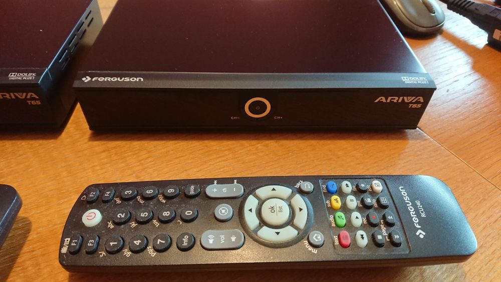 Tuner dvb-t Ferguson Ariva T65 bez HEVC / dvb-t2