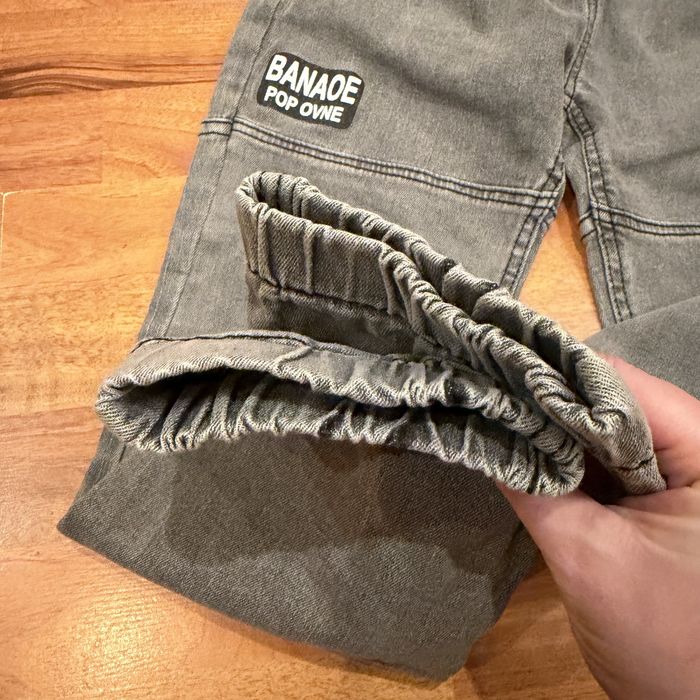 Сірі джинси джогери на хлопчика 134