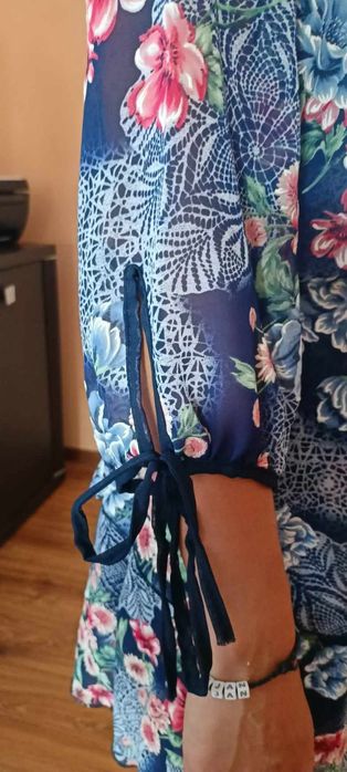 Zwiewna sukienka boho