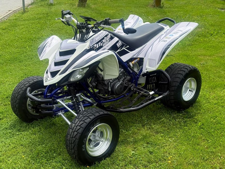 Yamaha Raptor 660 homologacja L7e zadbamy