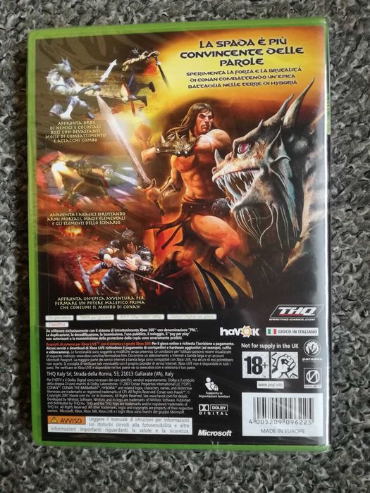 Conan / Xbox 360 / Premierowa / Nowa