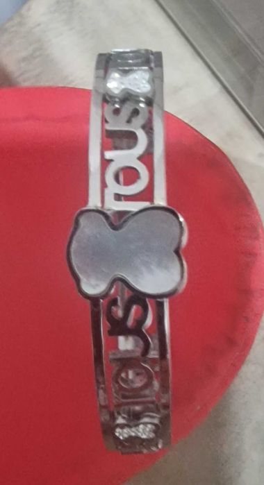 Pulseira nova prateada