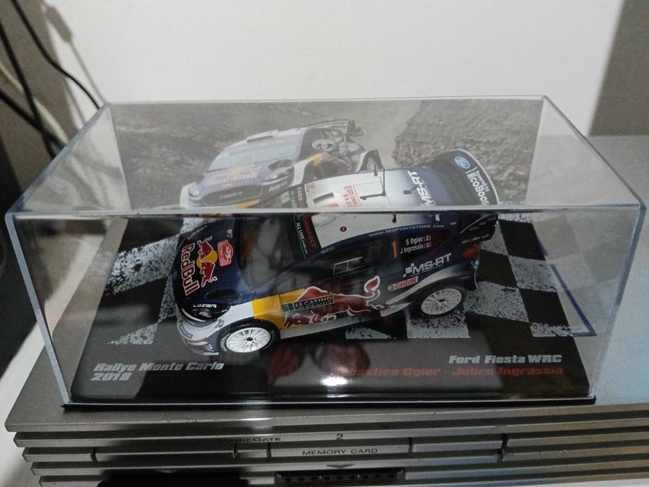 Miniatura "Ford Fiesta WRC" escala 1/43 Vendo ou troco