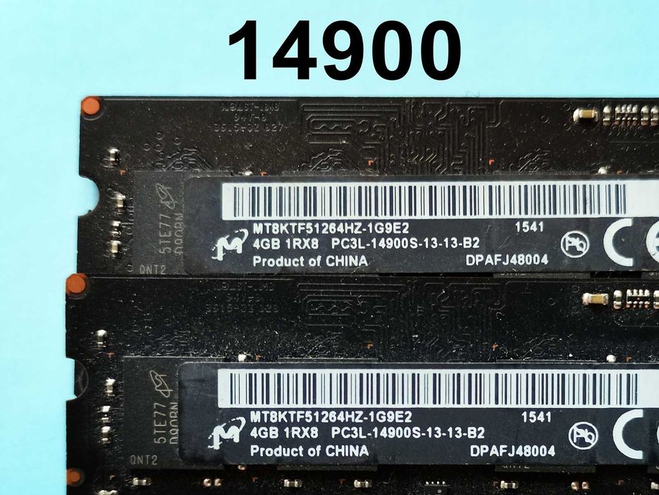 DDR3 8GB Micron 14900 L
