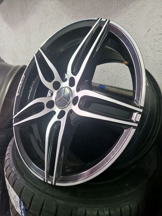 JANTES 18 MERCEDES AMG PRETAS POLIDAS USADAS (IMACULADAS)
