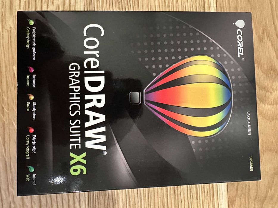 CorelDRAW Graphics suite X6 wersja uaktualnienie