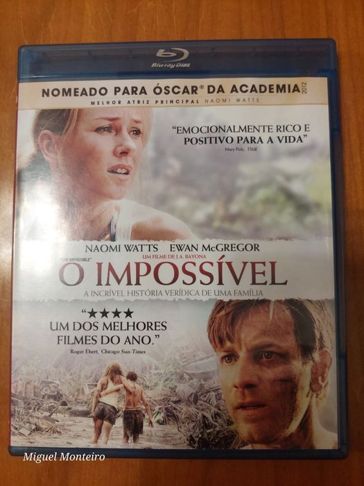 Blu Ray O Impossível