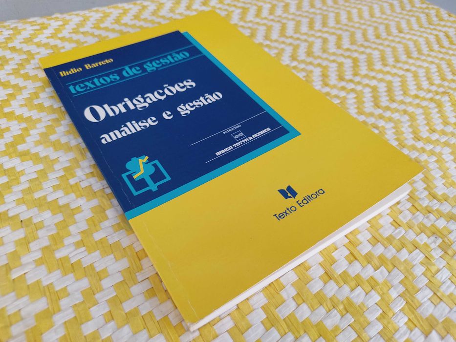 Obrigações análise e gestão 
Ilídio Barreto