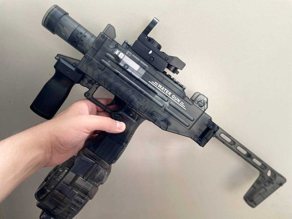 Електричний водяний автомат Water Gun: підсвічування, ефект диму, 0.8 л