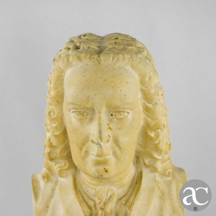 Busto de Marquês de Pombal, escultura em gesso