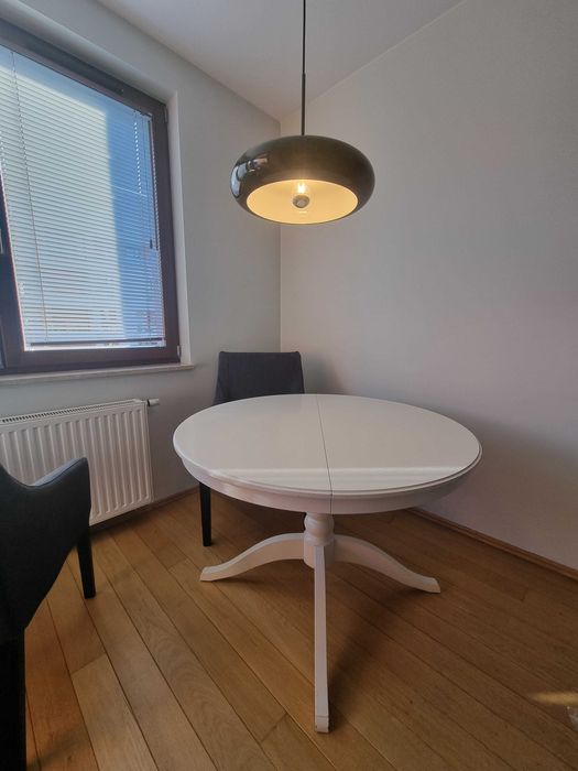 Stół okrągły 110cm Ikea biały