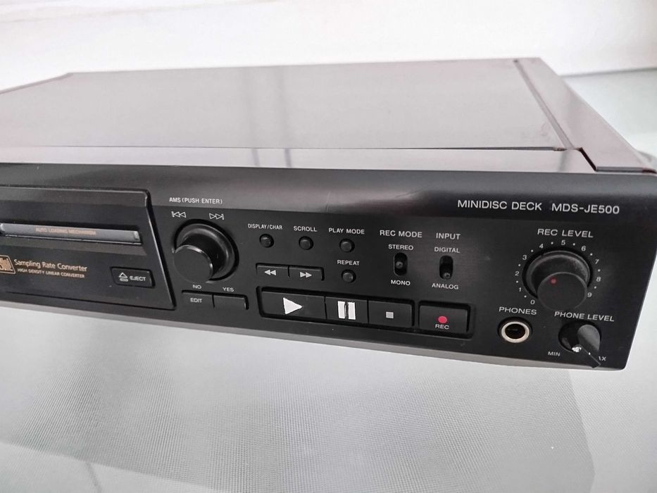 Gravador Mini Disc SONY JE 500