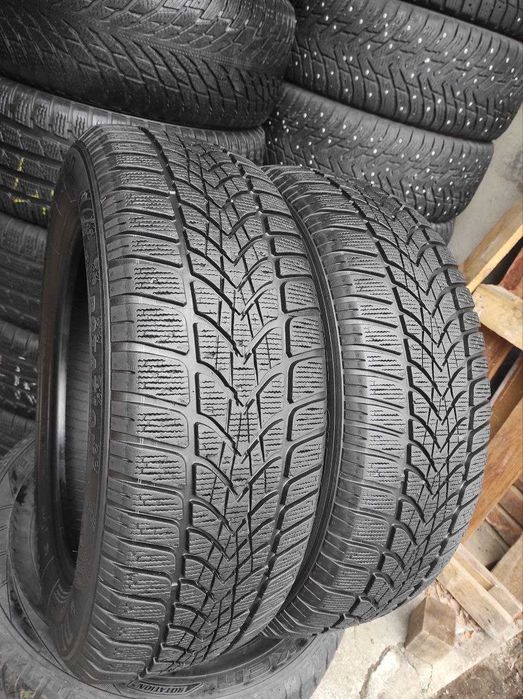 Dunlop SP Winter Sport 4D 215/60r17 made in Germany 2шт, 6,5мм, ЗИМА. Привезены из Германии