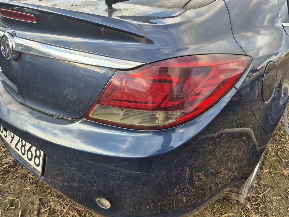 Lampy lampa prawa lewa tył tylna opel insignia a dymione przyciemnione