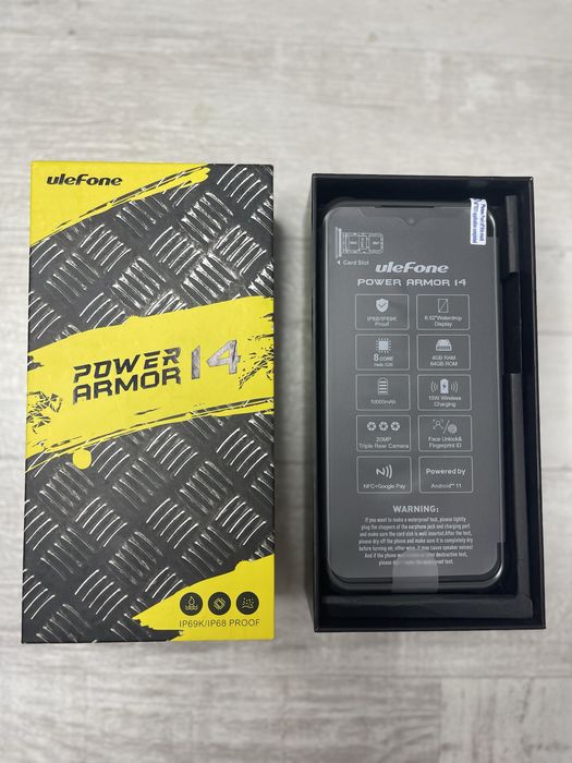 Смартфон Ulefone Power Armor 14 4/64Gb Black