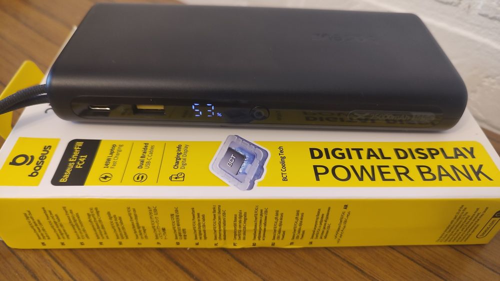 Потужний power bank baseus FC 41 25000 mAh.