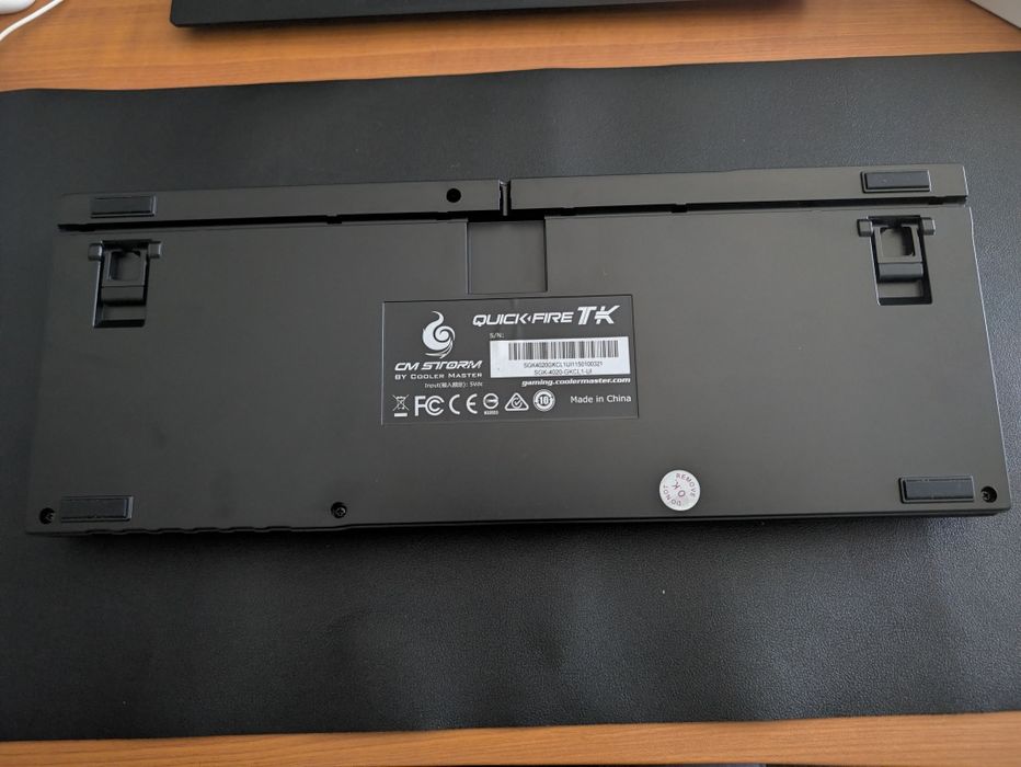 Teclado mecânico Cooler Master Storm Quick fire TK