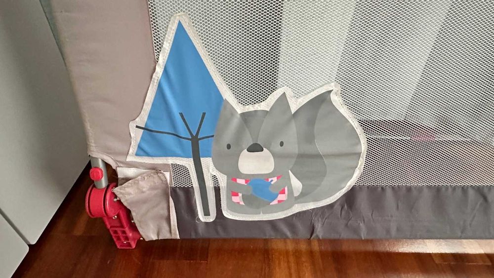 Barreira de Proteção para Cama de Criança Dobrável – Forest Animals