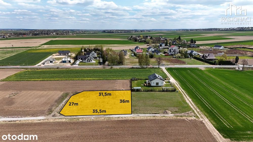 Tuszów - idealna działka pod dom jednorodzinny!