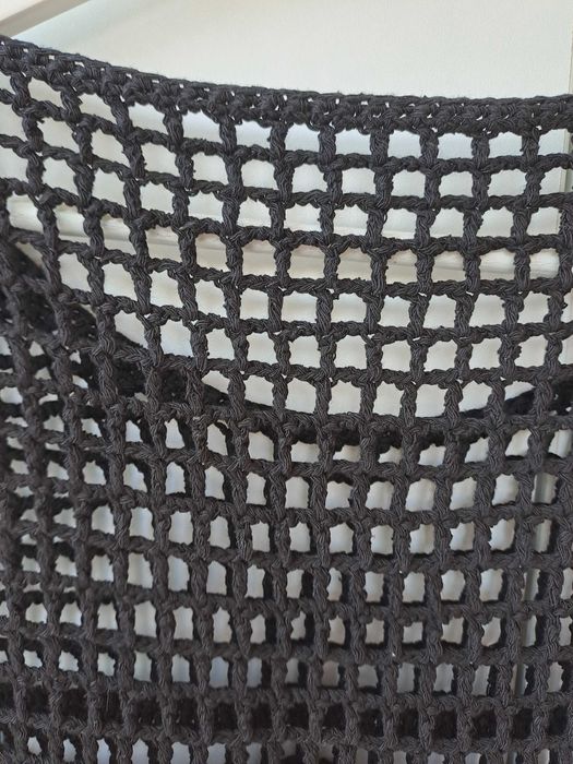 Кофта вязаная черная