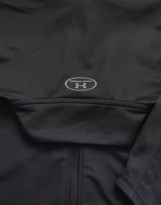 Олімпійка Under Armour knit warm-up black (Розмір L)