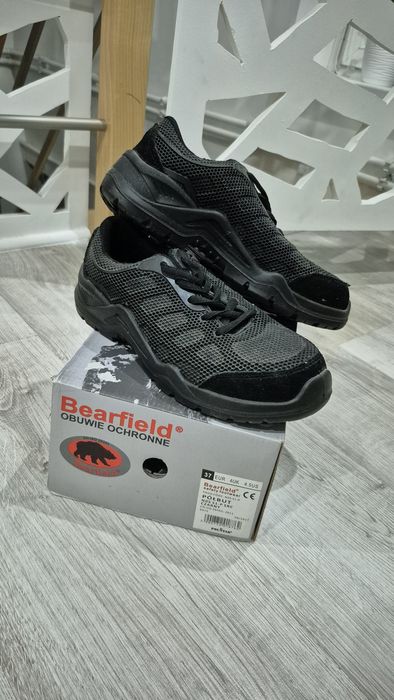 Czarne obuwie ochronne Bearfield r. 37
