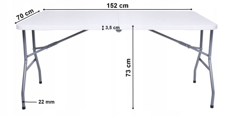 Stół składany walizka