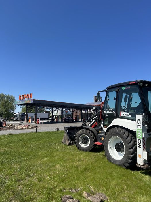 Послуги екскаватора-навантажувача Hidromek