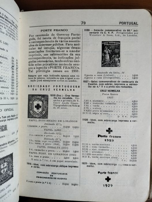 Catálogo de Selos e Postais de Portugal e Ultramar - 1955