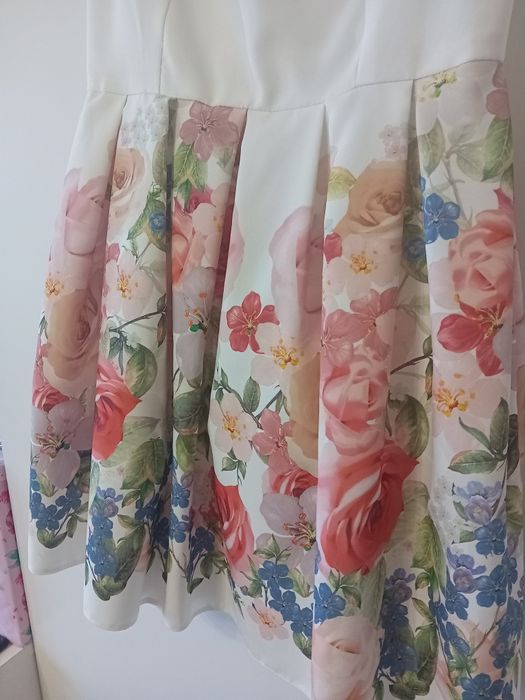 Piękna koktajlowa sukienka r 38/40