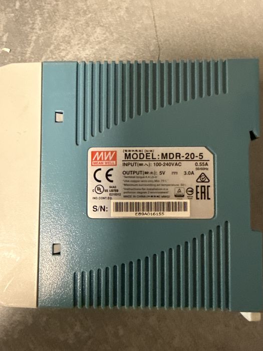 Zasilacz Mean Well 12v din