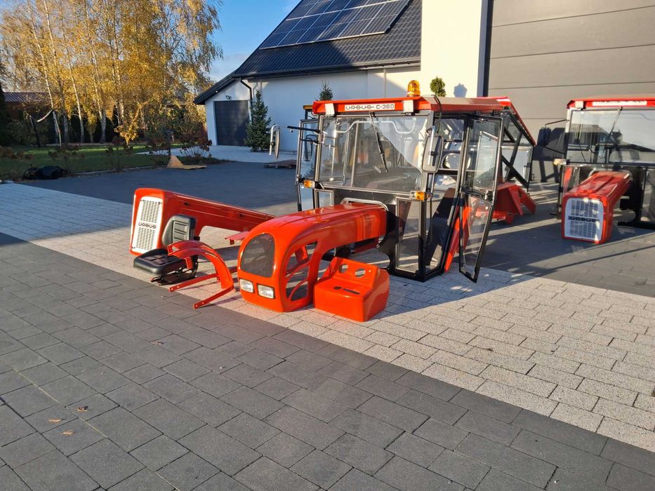 Kabina  C360 C330 MF255 235 Ruski t25 MTZ TRANSPORT 24H