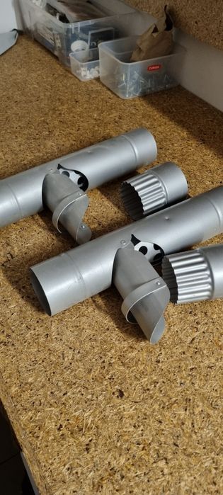 wylewka rynnowa do deszczówki 90 mm Pruszyński mm