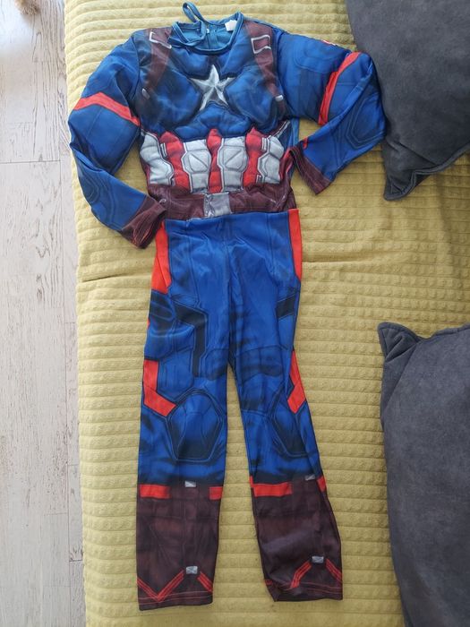 Strój przebranie Kapitan Ameryka r.110