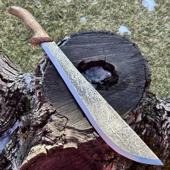 Подарунковий кований мачете зі сталі 65G, кукри, кукрі на подарунок