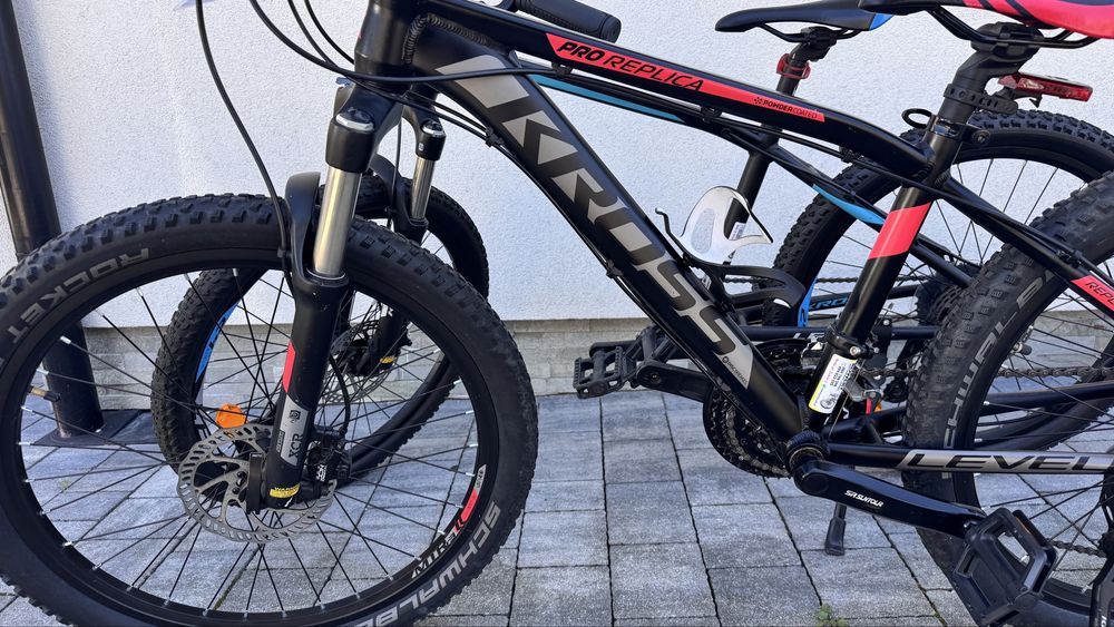 Gwarancja! Super stan Kross Level koła 24” rama 14”