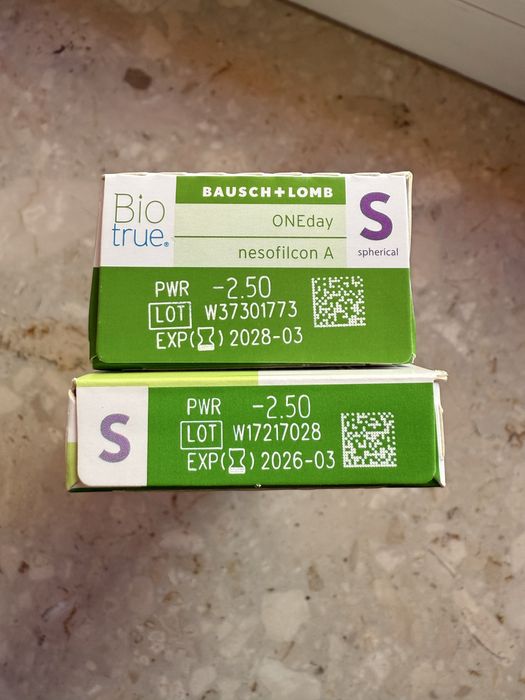 -2,50 Контактні лінзи 35шт Bio True