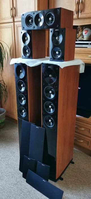 Kolumny Jamo S 608+ Jamo S 604 Studio 5.0 Dark  Apple  stan idealny