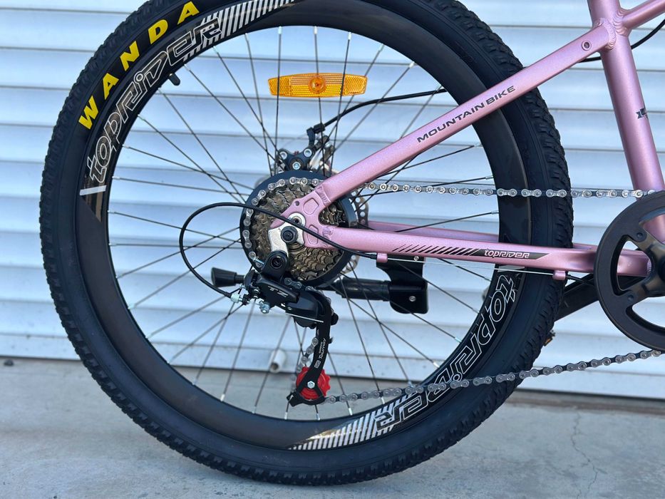 Гірський велосипед 26 дюймів алюмінієвий (150-165 см) Рожевий