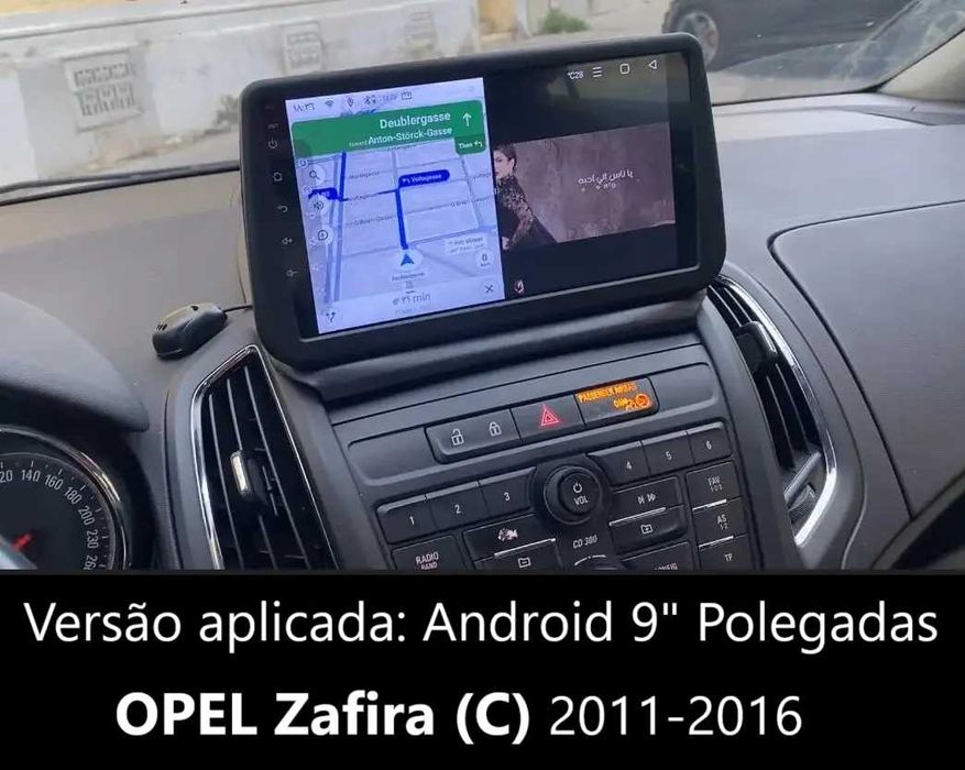 (NOVO) Rádio 2DIN • OPEL Meriva B • Zafira C (Tourer) Android [4+64GB]