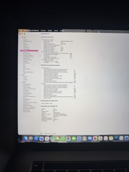 MacBook Pro de 16 polegadas, modelo de 2019 cor cinzento sideral