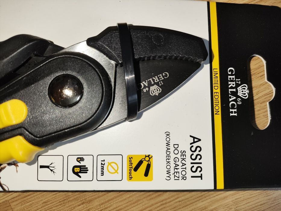 NOWY Sekator do gałęzi - kowadełkowy GERLACH Limited Edition