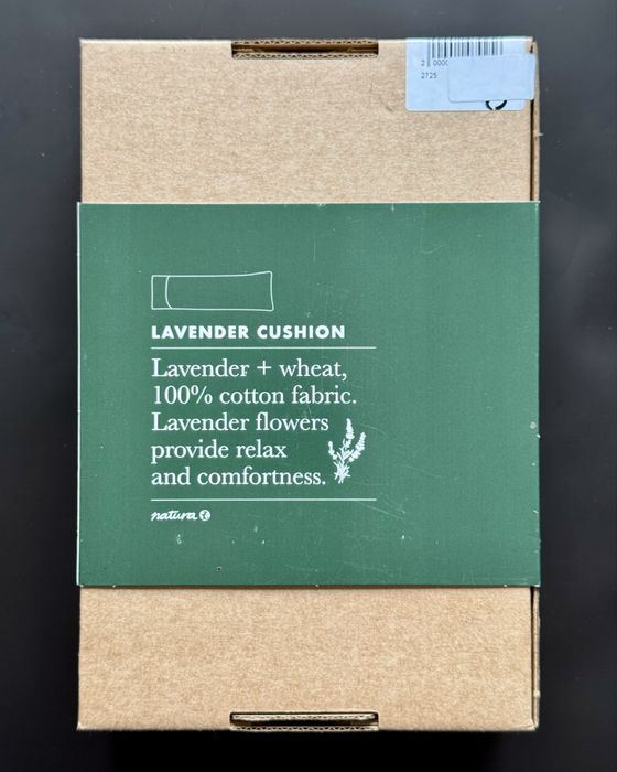 Almofada Cervical com capa - Natura - NOVA!